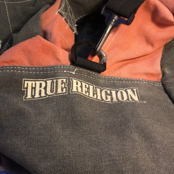 True Religion canvas duffle bag - Picture 1 of 7
